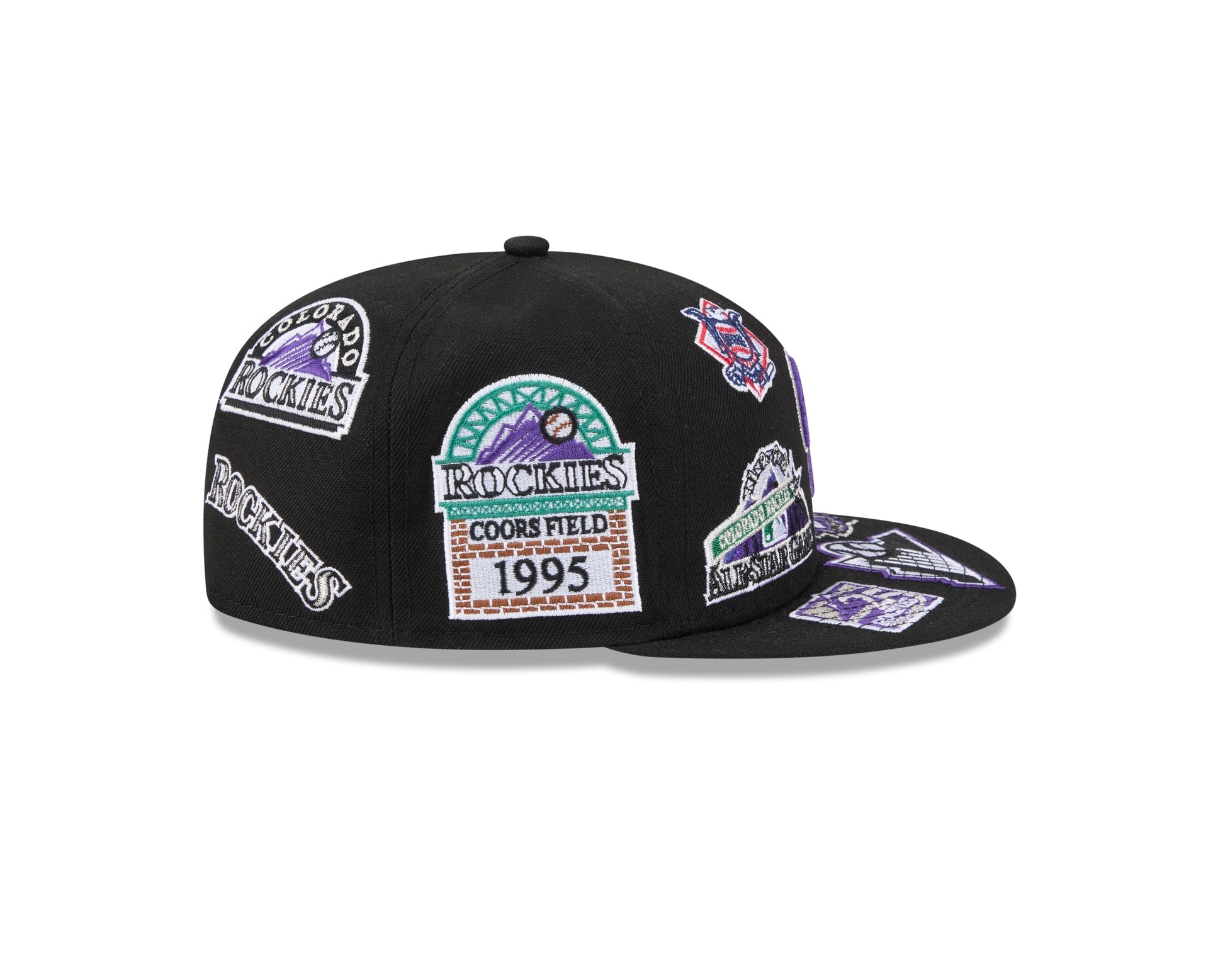 Colorado Rockies MLB All Over Patch 59FIFTY Fitted New Era