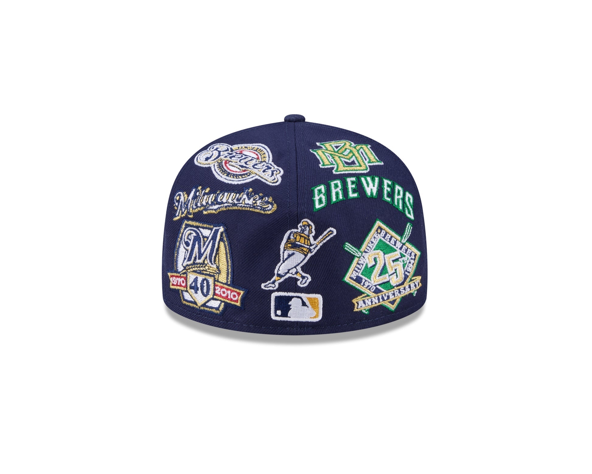 Milwaukee Brewers MLB All Over Patch 59FIFTY Fitted New Era