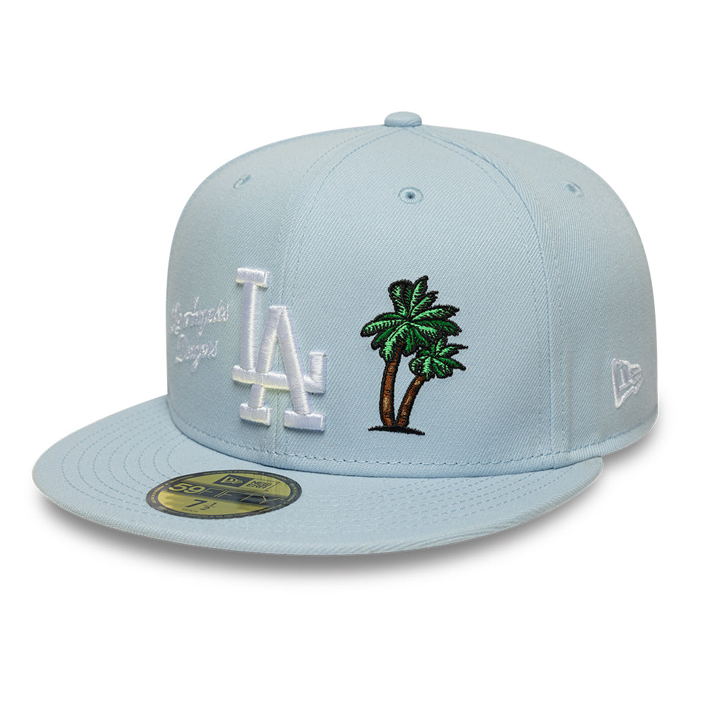 Los Angeles Dodgers MLB City Icon 59FIFTY Fitted New Era Sky Blue