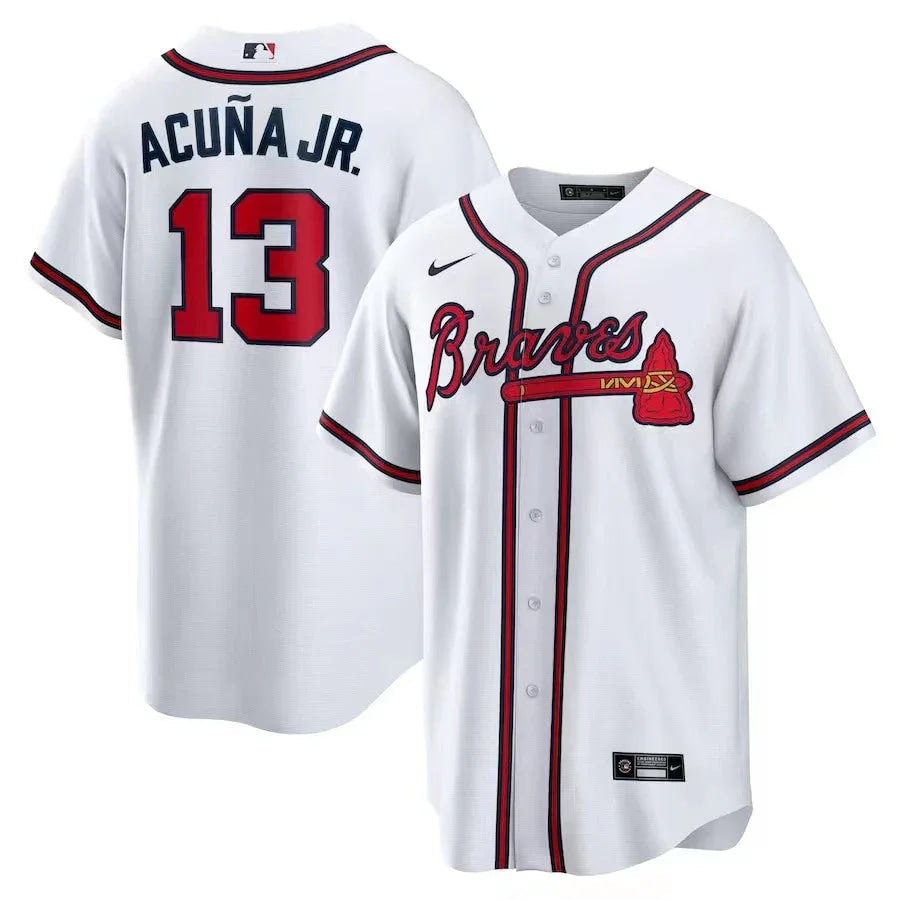 Atlanta Braves Replica White Jersey