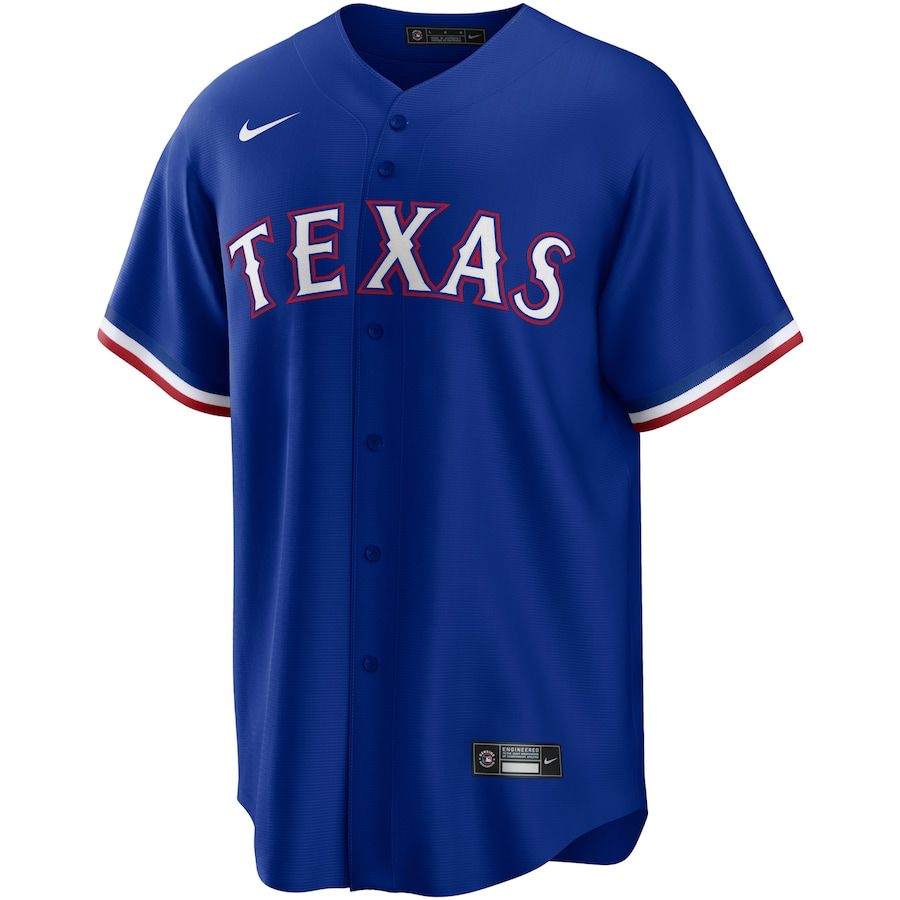 Texas Rangers Nike Blue Jersey