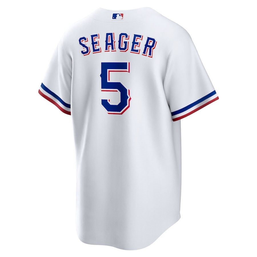 Texas Rangers White Corey Seager Jersey