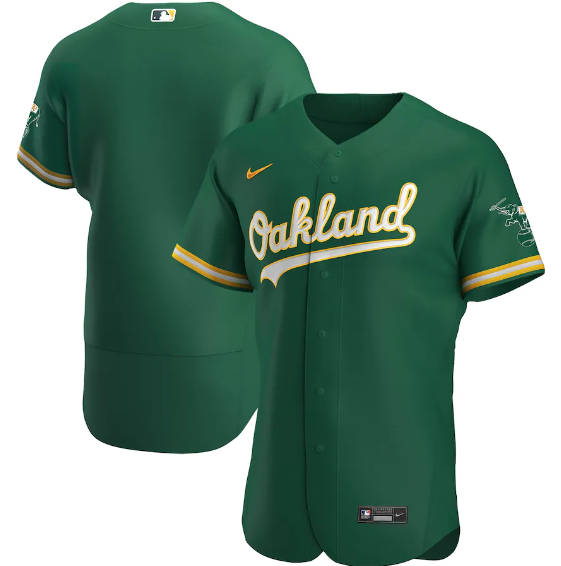 Oakland Athletics Authentic Green Jersey