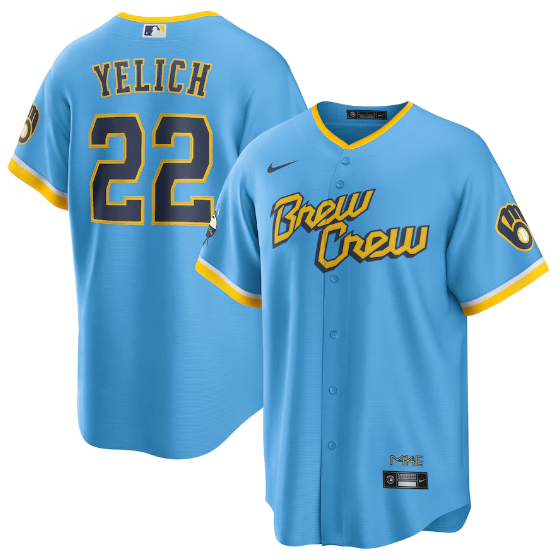 Milwaukee Brewers City Connect Replica Jersey