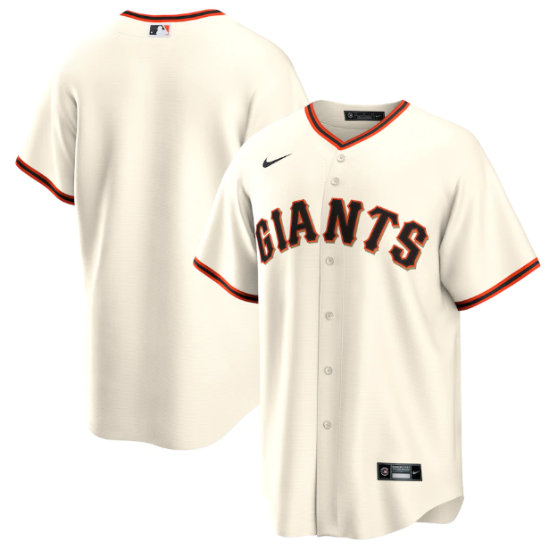San Francisco Giants Silkada Replica Cream Jersey