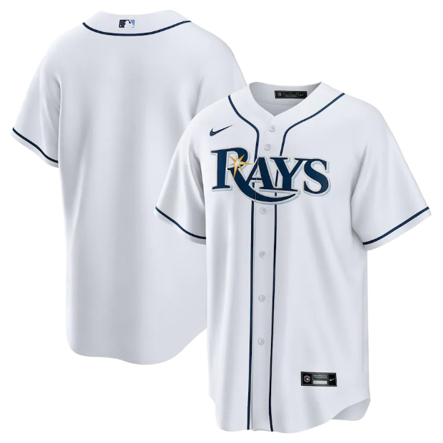 Tampa Bay Rays Replica White Jersey
