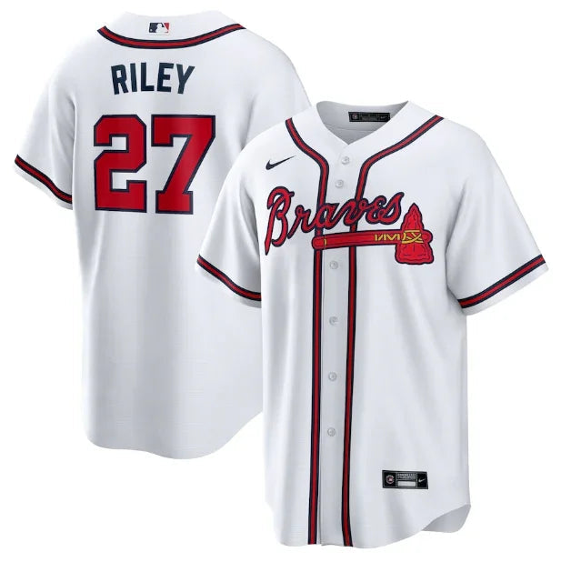 Atlanta Braves Replica White Jersey