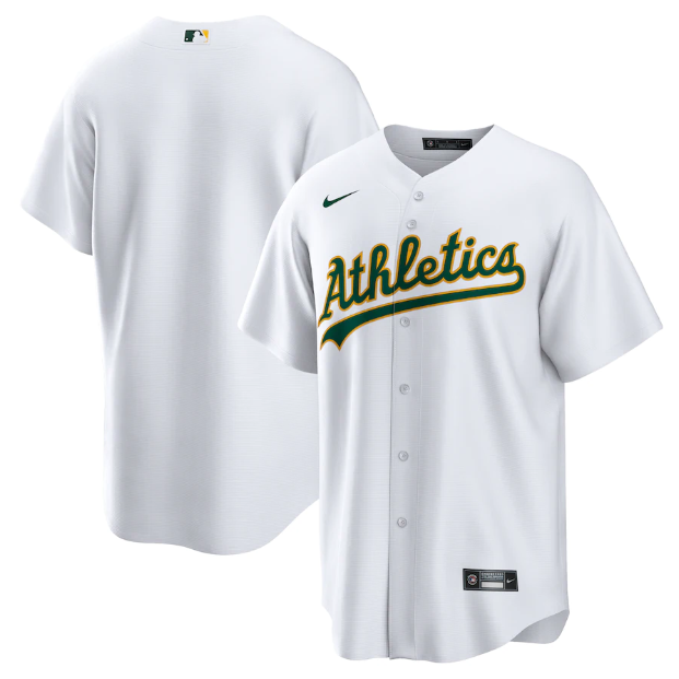 Oakland Athletics Replica White Jersey