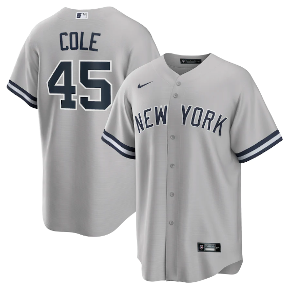New York Yankees Replica Gray Jersey