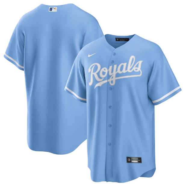 Kansas City Royals Replica Light Blue Jersey