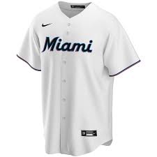 Miami Marlins Nike White Jersey