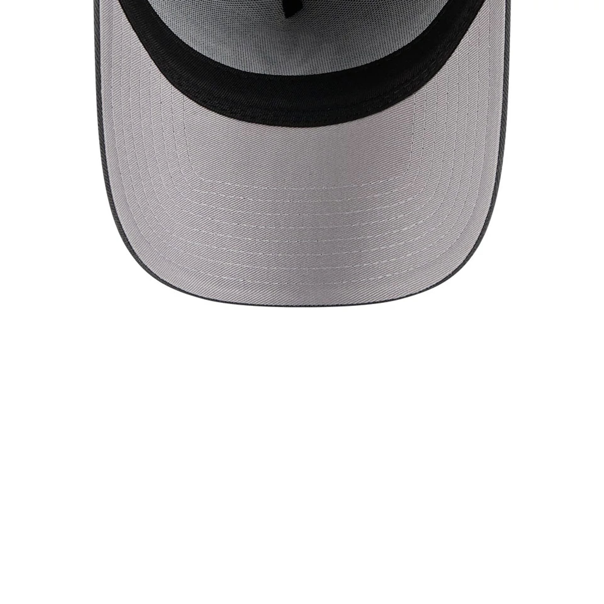 New York Yankees MLB Script A-Frame Snapback New Era Grey