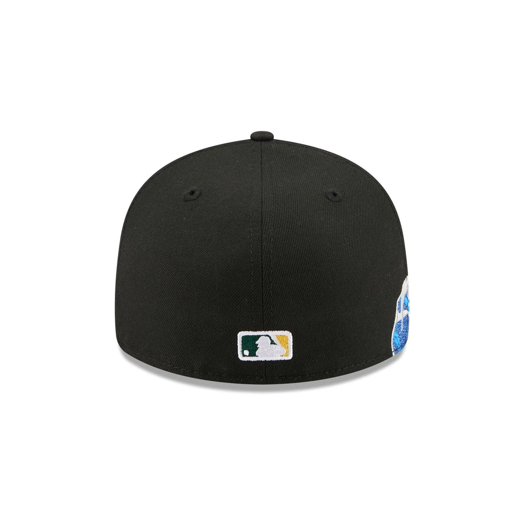 Oakland Athletics MLB Waves 59FIFTY Fitted New Era Black/White