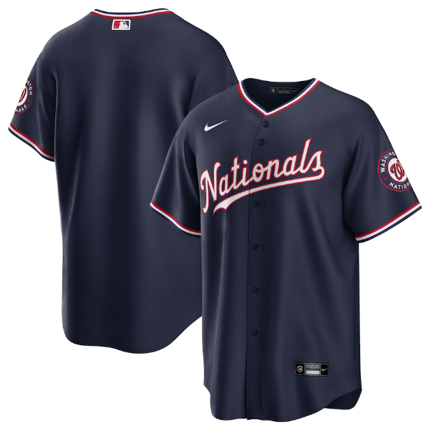 Washington Nationals Replica Blue Jersey