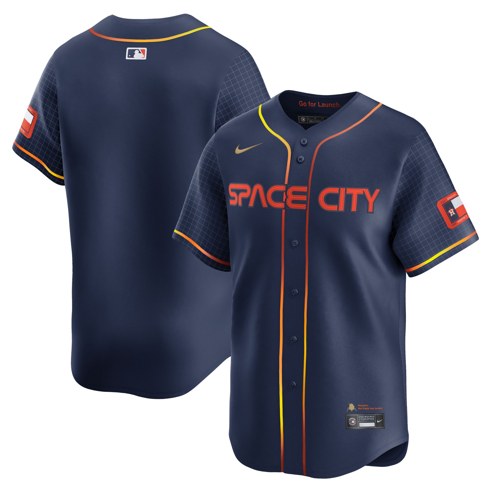 Nike - MLB Vapor Limited Jersey - Houston Astros - City Connect