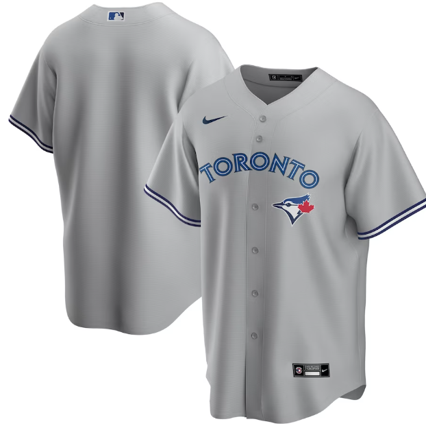 Toronto Blue Jays Replica Gray Jersey