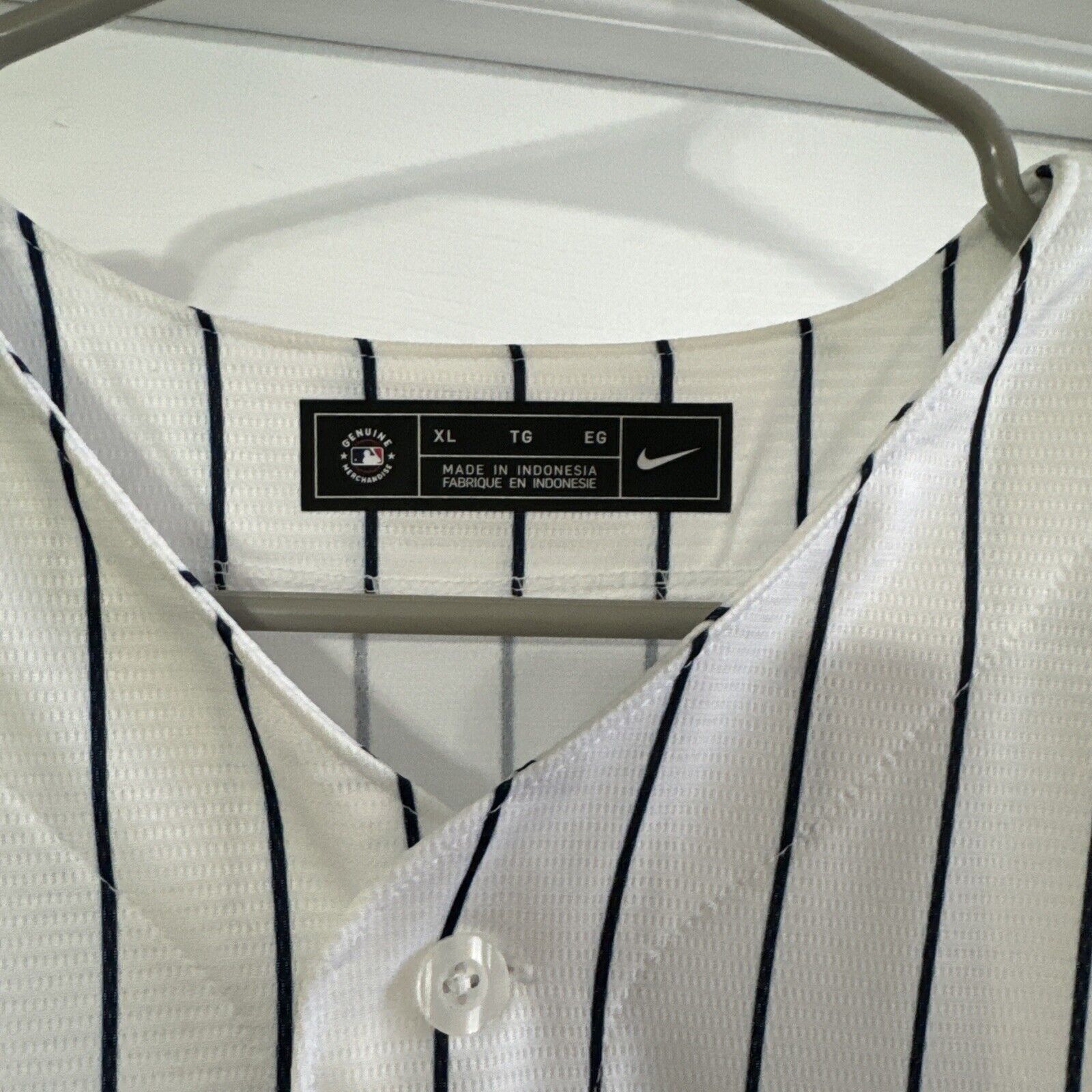New York Yankees Nike White Jersey