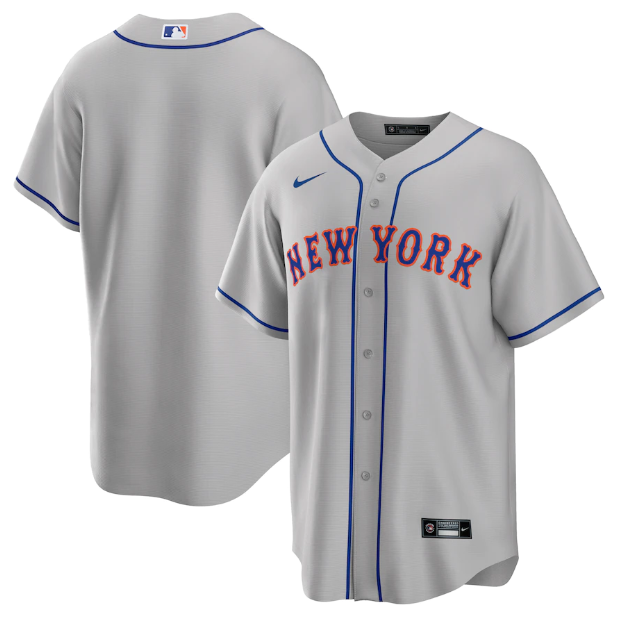 New York Mets Replica Gray Jersey