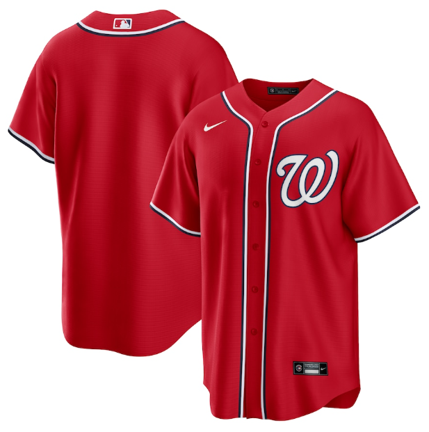 Washington Nationals Replica Red Jersey